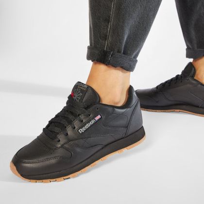 CL LTHR             BLACK/GUM(7)
